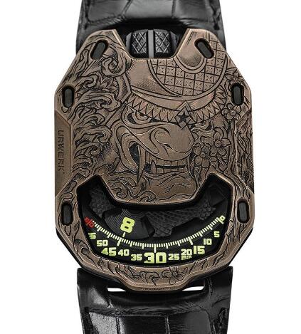 Review Fake Urwerk UR-105 Bronze Samurai watch